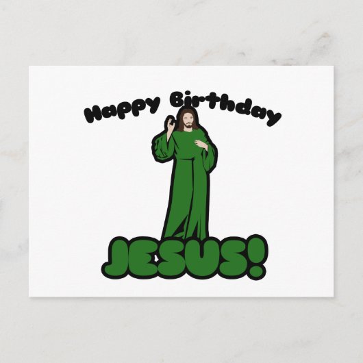 クリスマスおもしろい シーズンポストカード (正面)