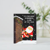 クリスマスおもしろい シーズンポストカード (スタンド正面)