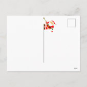 クリスマスおもしろい シーズンポストカード (裏面)