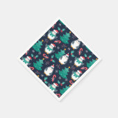 クリスマスおもしろい スタンダードカクテルナプキン (角)