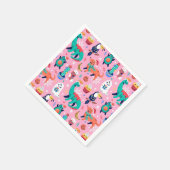 クリスマスおもしろい スタンダードカクテルナプキン (角)