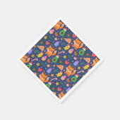 クリスマスおもしろい スタンダードカクテルナプキン (角)