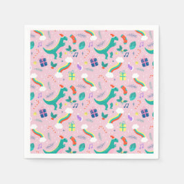 クリスマスおもしろい スタンダードカクテルナプキン