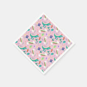 クリスマスおもしろい スタンダードカクテルナプキン (角)