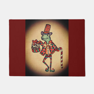 クリスマスおもしろい ドアマット