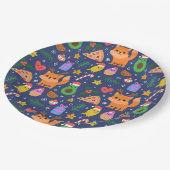 クリスマスおもしろい ペーパープレート (アングル)