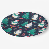 クリスマスおもしろい ペーパープレート (アングル)