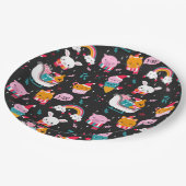 クリスマスおもしろい ペーパープレート (アングル)