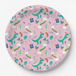 クリスマスおもしろい ペーパープレート