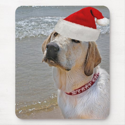 クリスマスおもしろい マウスパッド (正面)