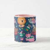 クリスマスおもしろい マグカップ (中央)