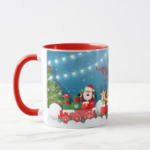 クリスマスおもしろい マグカップ (左)