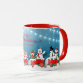 クリスマスおもしろい マグカップ (正面右)