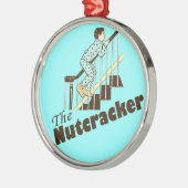 クリスマスおもしろい メタルオーナメント (左)