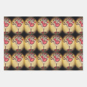 クリスマスおもしろい ラッピングペーパーシート (正面2)