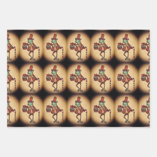 クリスマスおもしろい ラッピングペーパーシート