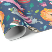 クリスマスおもしろい ラッピングペーパー (ロールコーナー)