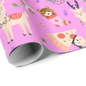 クリスマスおもしろい ラッピングペーパー (ロールコーナー)