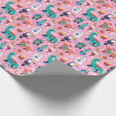 クリスマスおもしろい ラッピングペーパー (角)