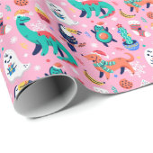 クリスマスおもしろい ラッピングペーパー (ロールコーナー)