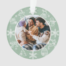 クリスマスおもしろい |両面フォトホーン