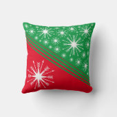 クリスマスおもしろい |雪の分割 クッション (裏面)