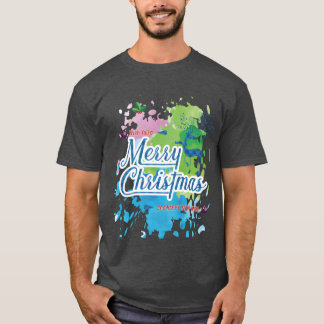 クリスマスおもしろい Tシャツ