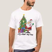 クリスマスおもしろい Tシャツ (正面)
