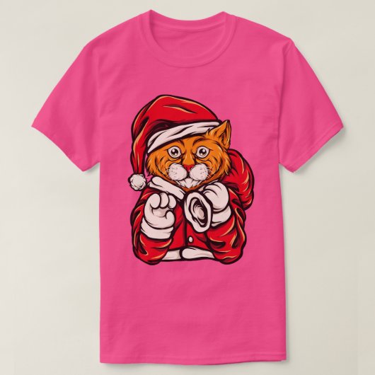 クリスマスおもしろい Tシャツ (デザイン正面)