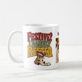 クリスマスおもしろカスタムデザイン コーヒーマグカップ