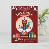 クリスマスおもちゃドライブの発表 案内状 (スタンド正面)