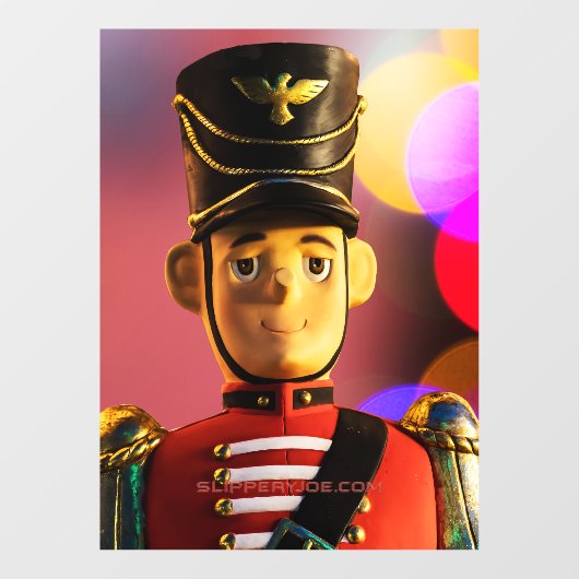 クリスマスおもちゃ兵士フィギュアSlipperyJoeゲイpri ウィンドウサイン (シート)