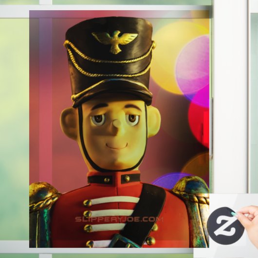 クリスマスおもちゃ兵士フィギュアSlipperyJoeゲイpri ウィンドウサイン (ホーム)