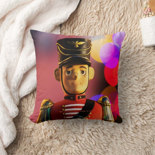 クリスマスおもちゃ兵士フィギュアSlipperyJoeゲイpri クッション (ブランケット)