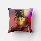 クリスマスおもちゃ兵士フィギュアSlipperyJoeゲイpri クッション (裏面)