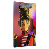 クリスマスおもちゃ兵士フィギュアSlipperyJoeゲイpri クリップボード (右)