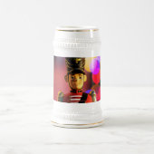 クリスマスおもちゃ兵士フィギュアSlipperyJoeゲイpri ビールジョッキ (中央)