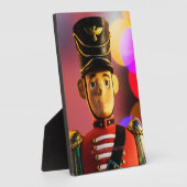 クリスマスおもちゃ兵士フィギュアSlipperyJoeゲイpri フォトプラーク (側面)