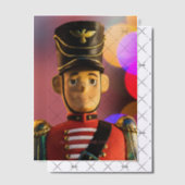 クリスマスおもちゃ兵士フィギュアSlipperyJoeゲイpri ベラム紙招待状 (オフセット (招待状))