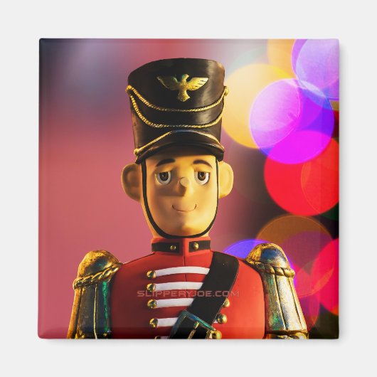 クリスマスおもちゃ兵士フィギュアSlipperyJoeゲイpri マグネット (正面)