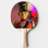 クリスマスおもちゃ兵士フィギュアSlipperyJoeゲイpri 卓球ラケット (正面)