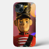 クリスマスおもちゃ兵士フィギュアSlipperyJoeゲイpri Case-Mate iPhoneケース (裏面)