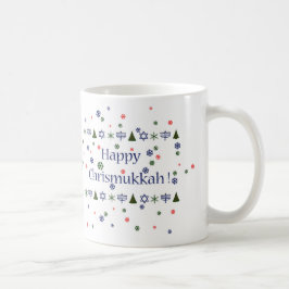 クリスマスおよびハヌカーのコンボのマグ コーヒーマグカップ