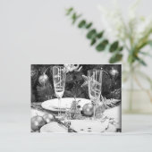 ***クリスマスおよび新年***はがき/招待状 インビテーションポストカード (スタンド正面)