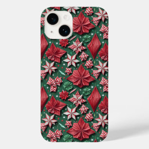 クリスマスおりがみクラフト 12 - iPhoneケース Case-Mate iPhone 14ケース