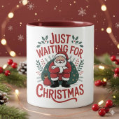 クリスマスお待ちサンタ 11オンス コーヒーマグ マグカップ