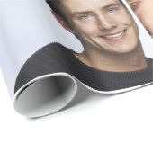 クリスマスお気に入りの写真のギフトラッパー ラッピングペーパー (ロールコーナー)