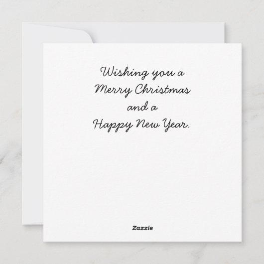 クリスマスお洒落の木、明るい色。 シーズンカード (裏面)