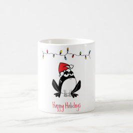 クリスマスお洒落カエル コーヒーマグカップ