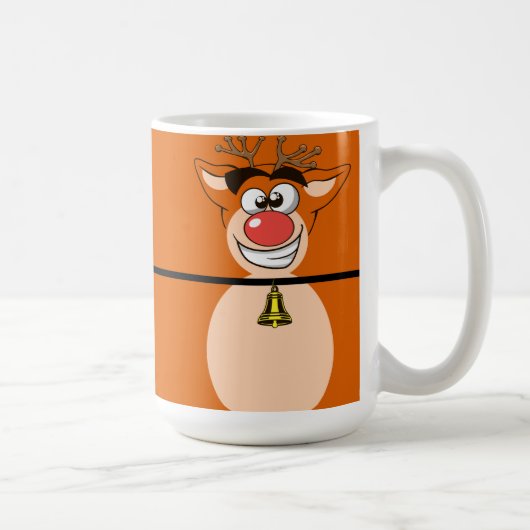 クリスマスお洒落トナカイ コーヒーマグカップ (右)